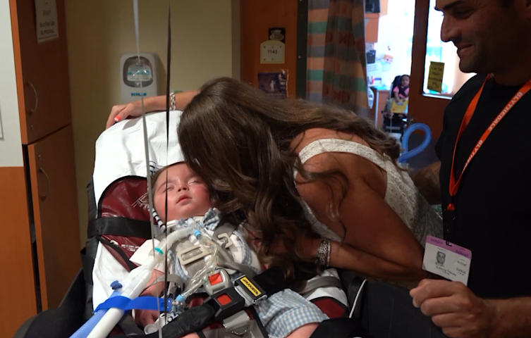 Video thumbnail for 15-month-old goes home after overcoming rare disorder and 8-month stay Blythedale Children's Hospital