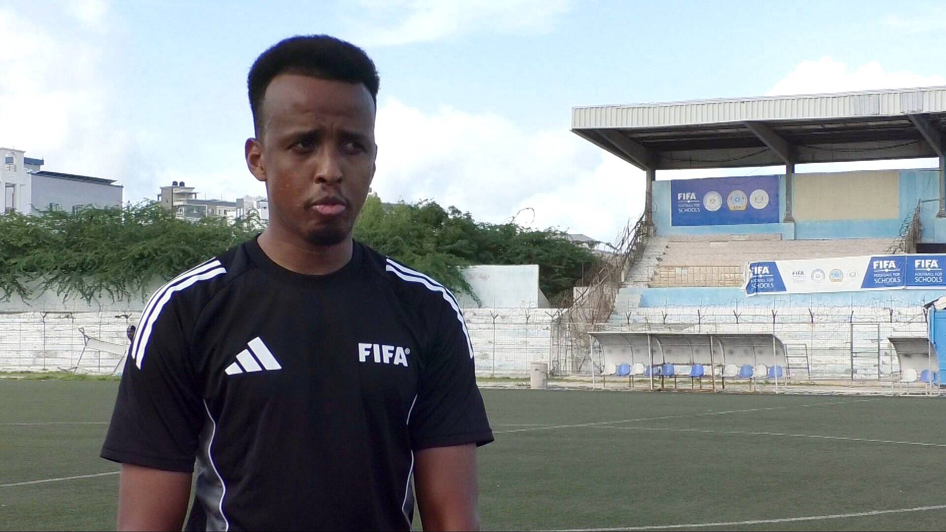 Video thumbnail for Somali referee Omar Artan set to make history at 2026 FIFA World Cup