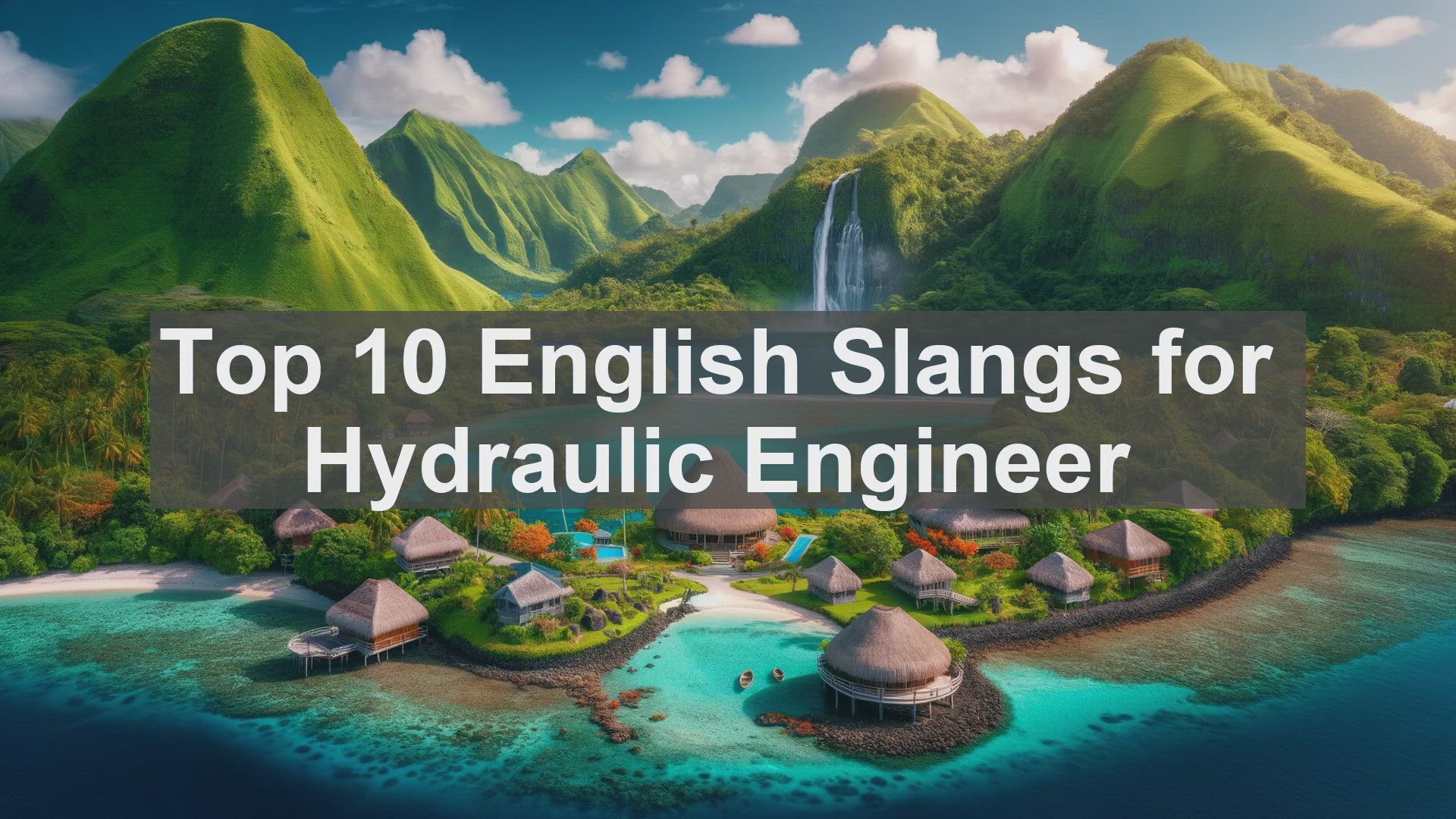 'Video thumbnail for Top 10 English Slangs for Hydraulic Engineer'
