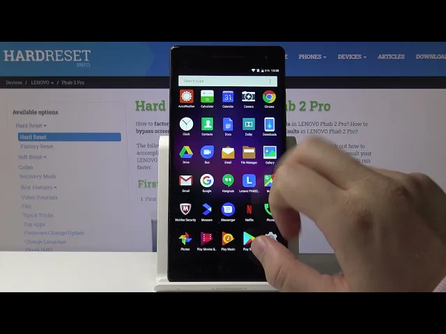 Video thumbnail for Find and Change Location of Downloaded Files - LENOVO Phab 2 Pro