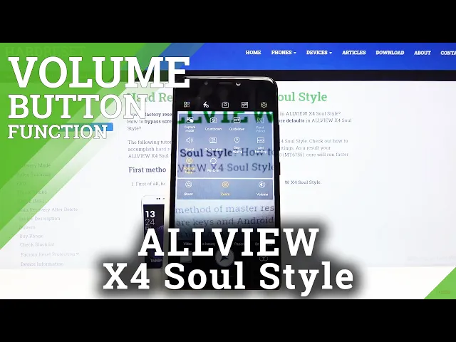 Video thumbnail for How to Change Volume Button Function in ALLVIEW X4 Soul Style – Volume Button Options