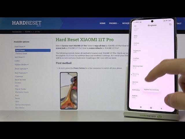 Video thumbnail for XIAOMI 11T Alarm Sound Preview