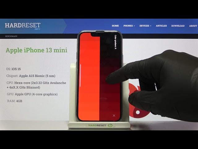 Video thumbnail for iPhone 13 Mini - Grayscale Test by AnTuTu | Display Test