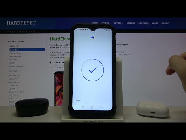 Video thumbnail for How to Activate Hey Google in Doogee S96 Pro – Turn On Hey Google