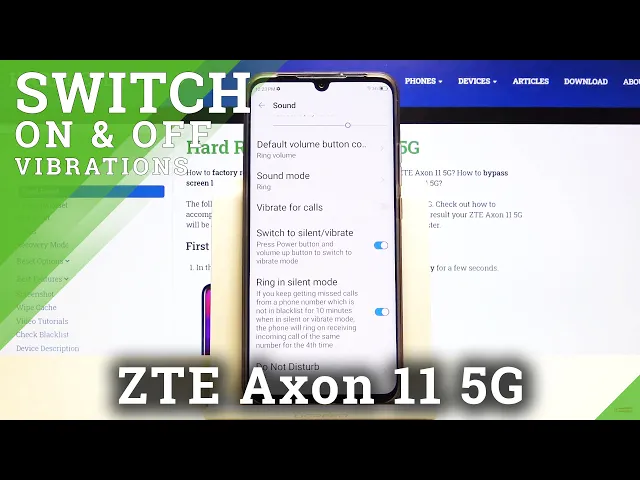 Video thumbnail for How to Manage Vibration Settings on ZTE Axon 11 5G – Vibration Options