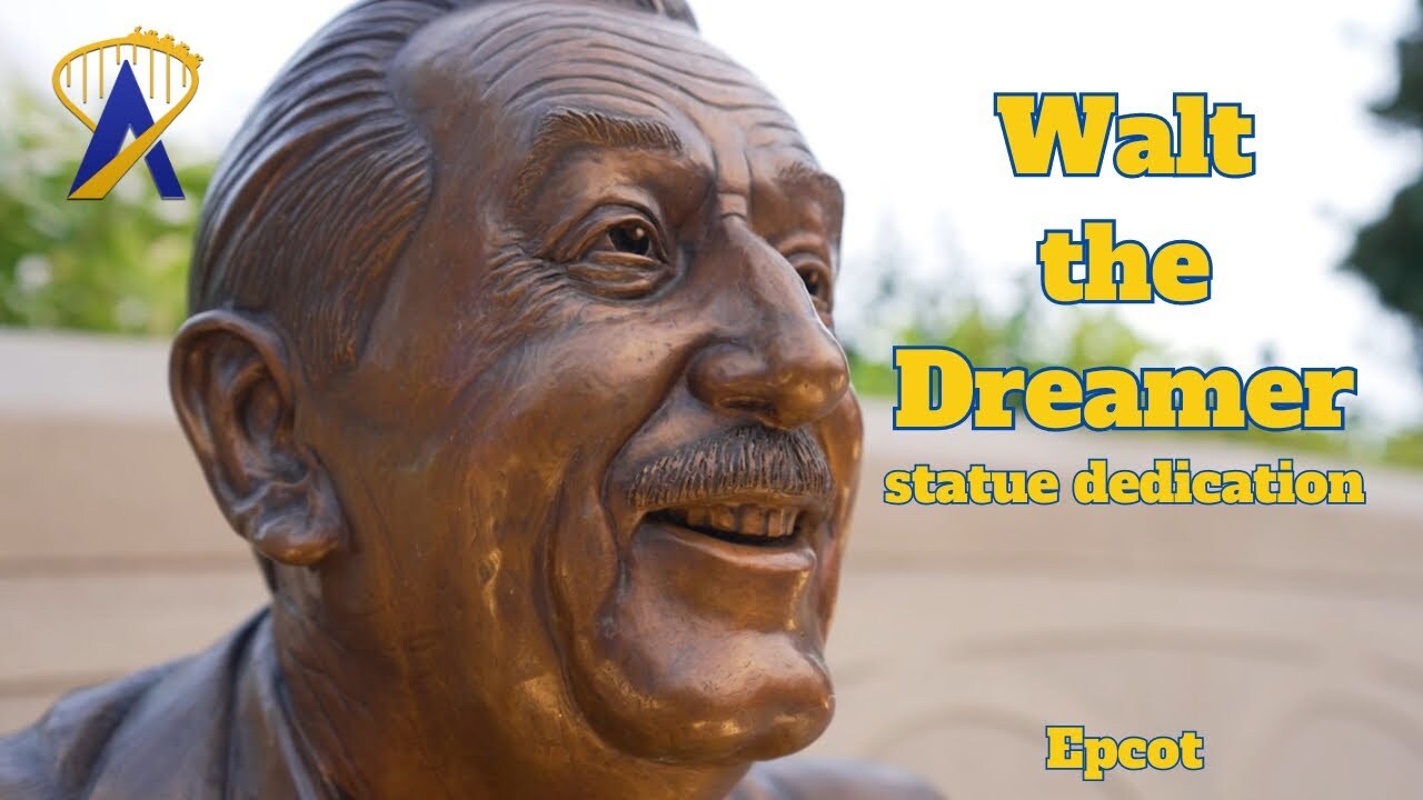 'Video thumbnail for Walt The Dreamer Statue Dedication Ceremony'