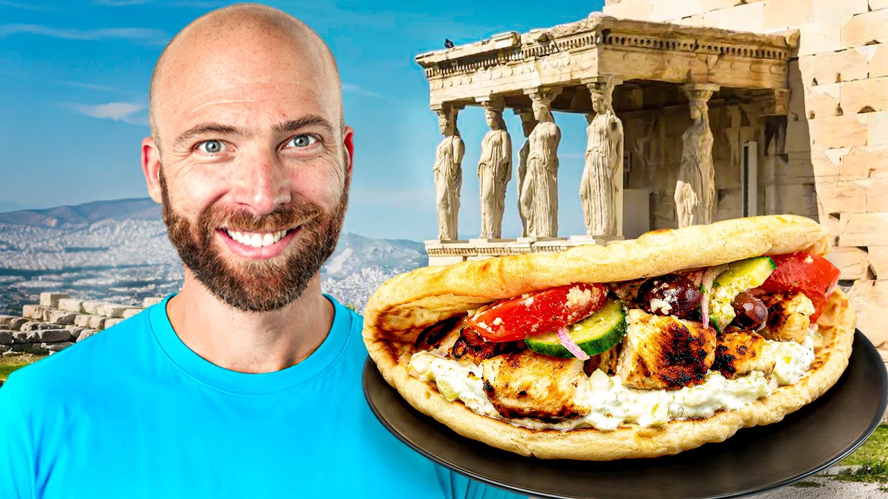 Video thumbnail for Ultimate Greek Restaurant Tour!! Eating Everything in Athens!!