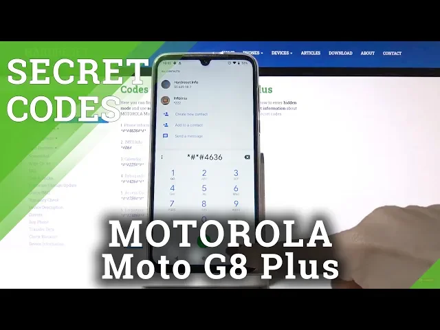 Video thumbnail for Secret Codes for MOTOROLA MOTO G8 Plus – Hidden Mode / Tricks / Advanced Settings
