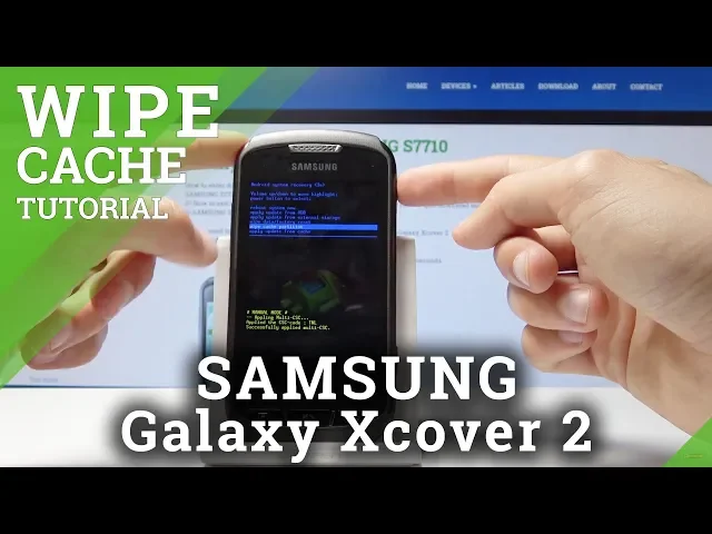 Video thumbnail for How to Wipe Cache Partition in SAMSUNG Xcover 2 - Delete Cache Files