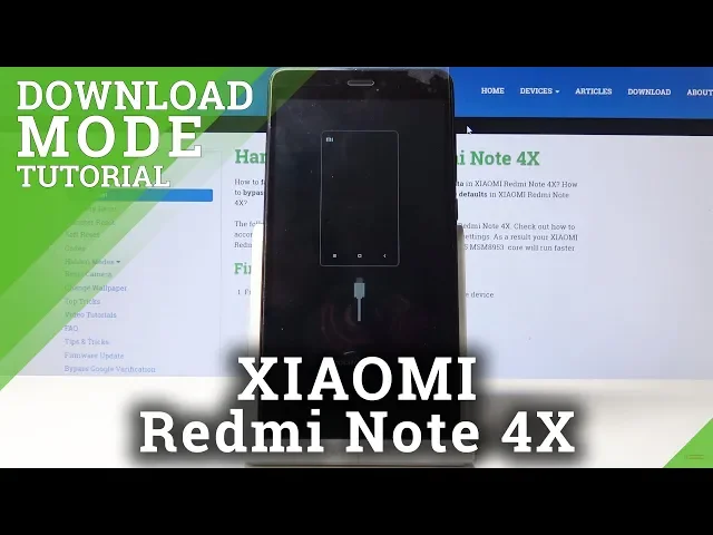 Video thumbnail for Download Mode XIAOMI Redmi Note 4X - How to Open & Use PC Suite Mode