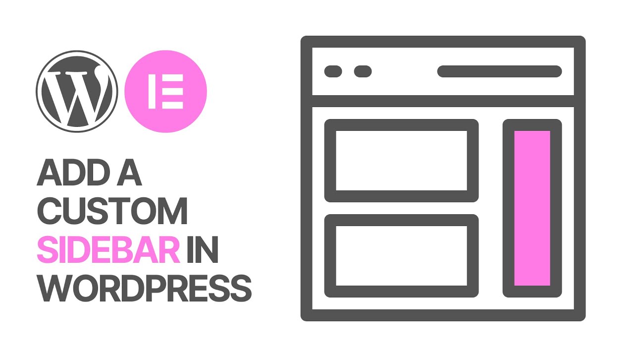 'Video thumbnail for How to Add or Edit a Custom Sidebar in WordPress Using Elementor Plugin_'