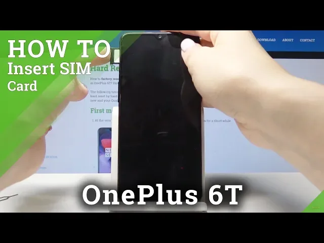 Video thumbnail for How to Install SIM in OnePlus 6T - Set Up Nano SIM