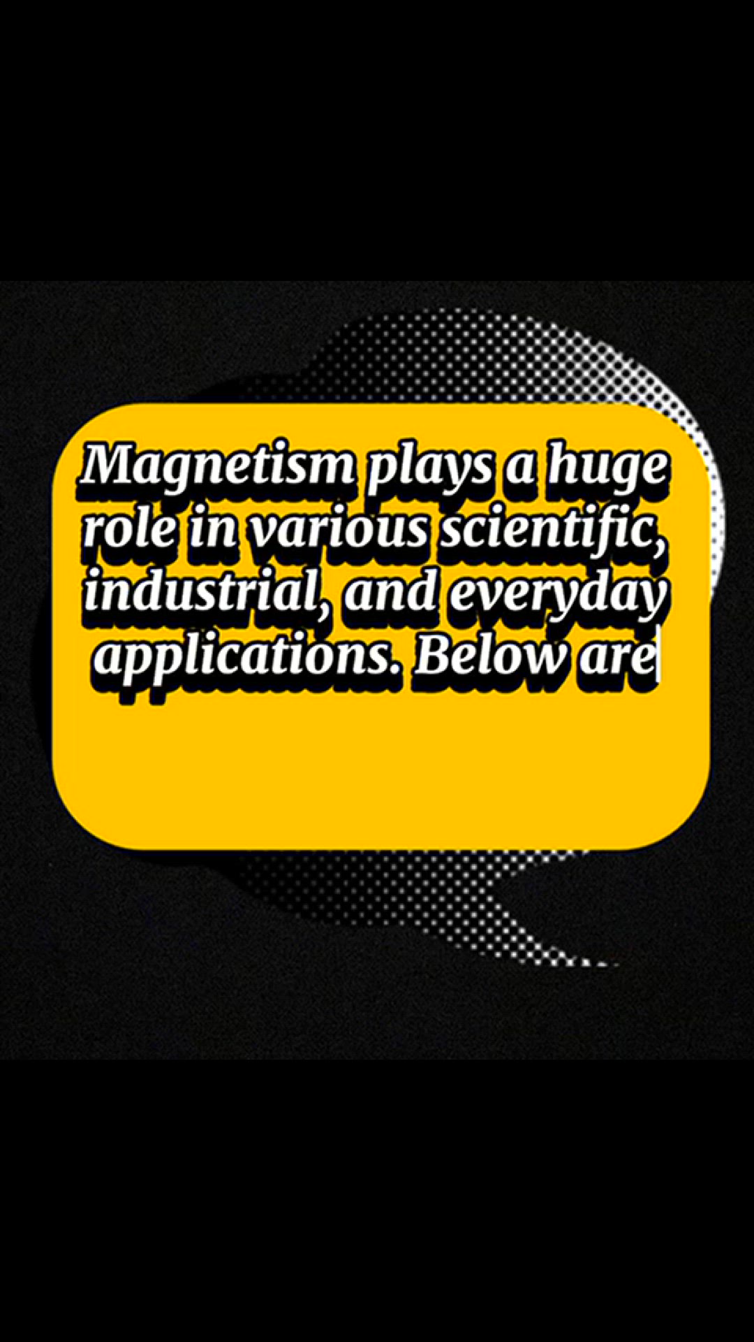 'Video thumbnail for applications of magnetism'