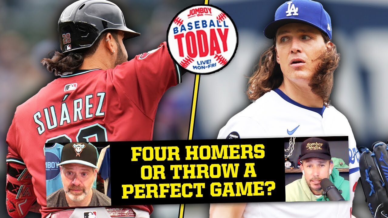 Video thumbnail for Rather throw an MLB perfect game or hit four homers in one game? | Baseball Today