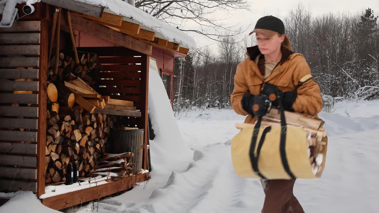 Video thumbnail for hannahleeduggan: coping with grief: winter homestead, baking cookies, and DIY projects