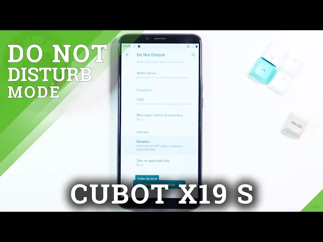 Video thumbnail for How to Enable Silent Mode on CUBOT X19 S -  Turn On/Off Do Not Disturb Mode