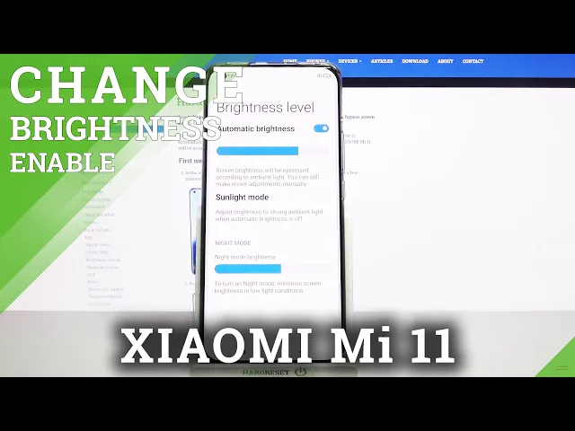 Video thumbnail for How to Activate Auto Brightness on XIAOMI Mi 11 – Turn On Auto Brightness