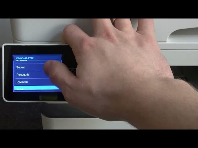 Video thumbnail for How to change input language on Lexmark 2200 series / How to change keyboard language on Lexmark