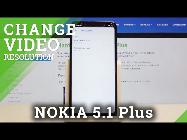 Video thumbnail for How to Change Video Resolution in NOKIA 5.1 Plus – Camera Settings