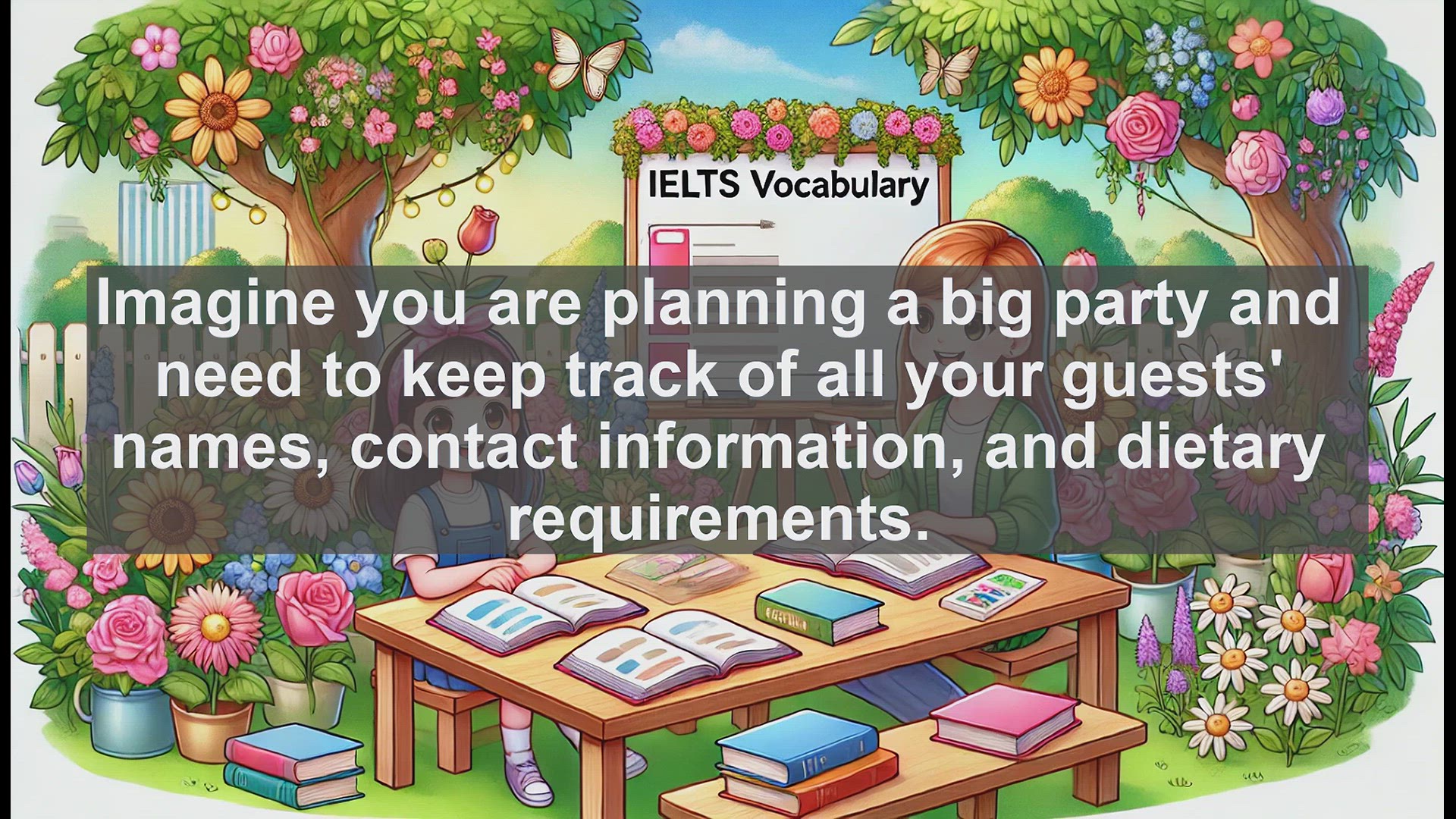 'Video thumbnail for 2500 Must Know IELTS 6.5 Vocabulary - What is a Database? Definition and Usage Explained'