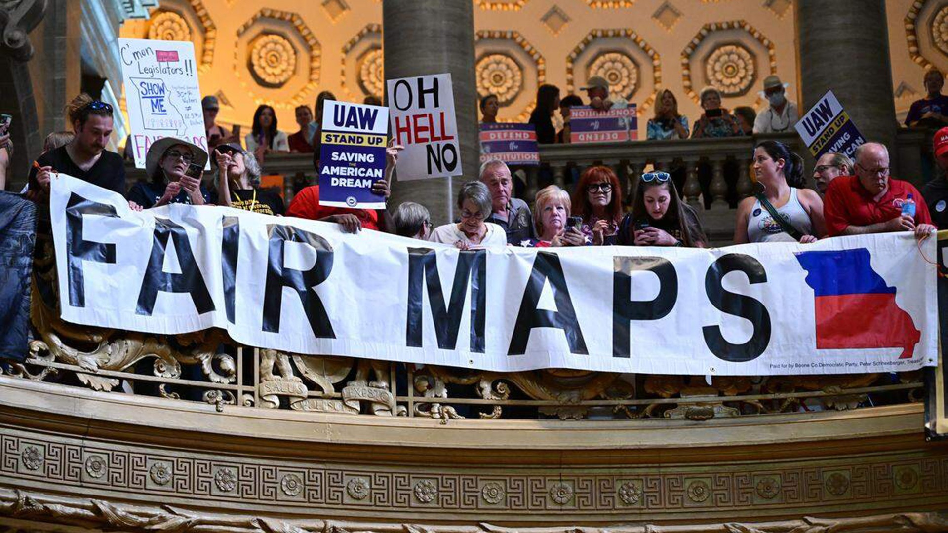 Video thumbnail for Missouri congressional map fight returns to Supreme Court with nationwide implications