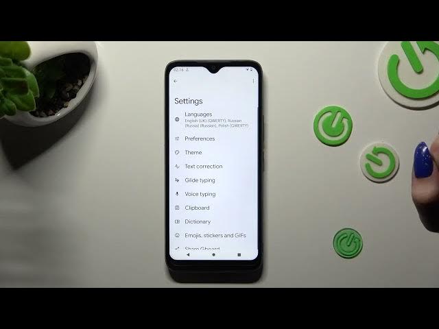 Video thumbnail for How to Enter Text Correction in NOKIA C12 - Find Correction Options