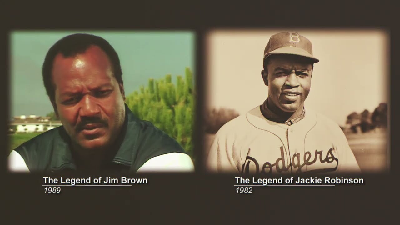 Video thumbnail for Greatest Sports Legends Then and Now - Features the Careers of Jim Brown and Jackie Robinson