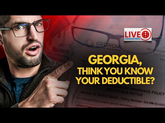 Video thumbnail for Georgia Hail Deductible Trap: What You Really Owe | Live Insurance News