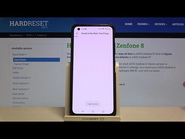 Video thumbnail for How to Join to Android Beta Program in ASUS Zenfone 8
