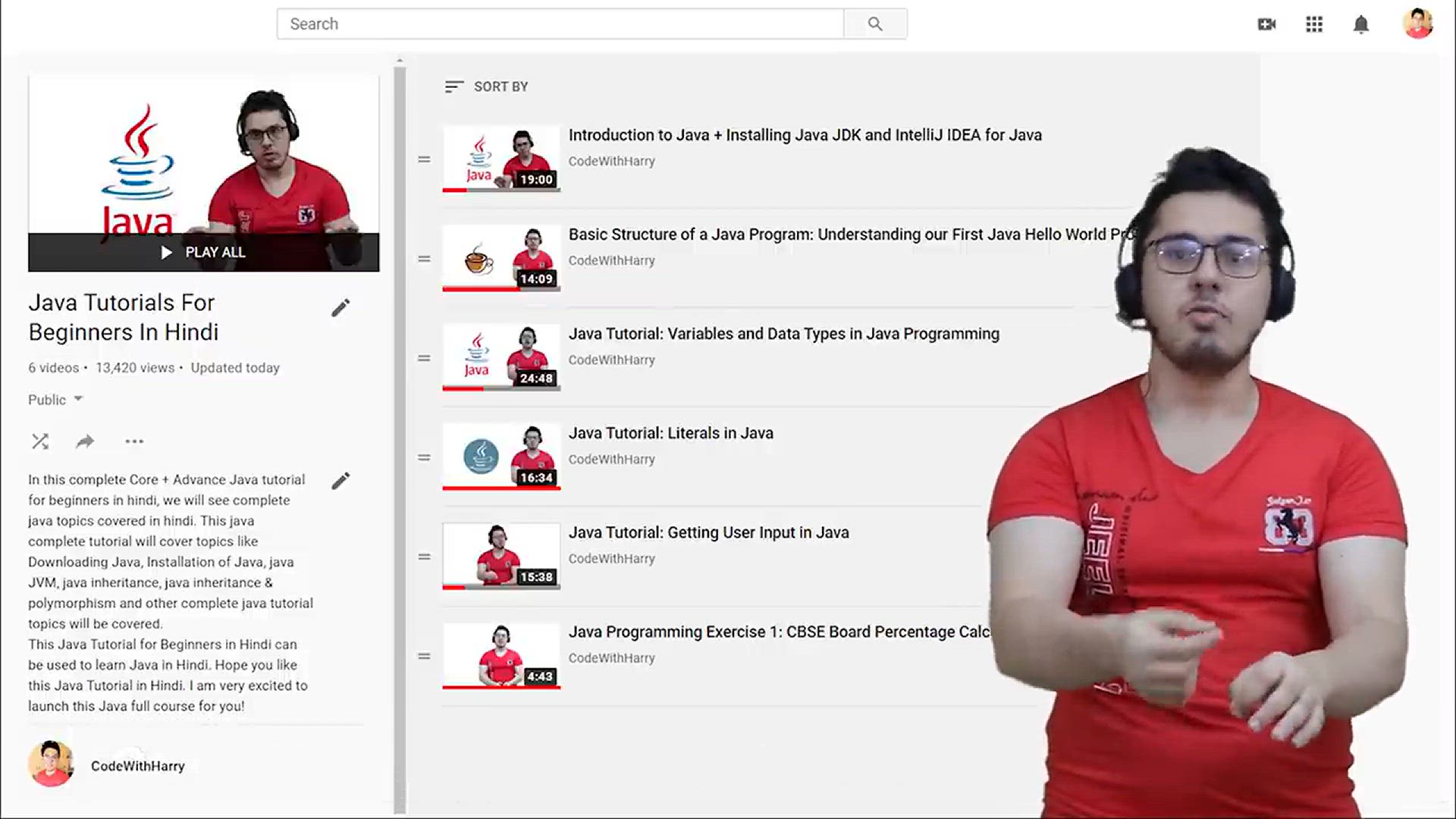 'Video thumbnail for Java Tutorial_ Associativity of Operators in Java'