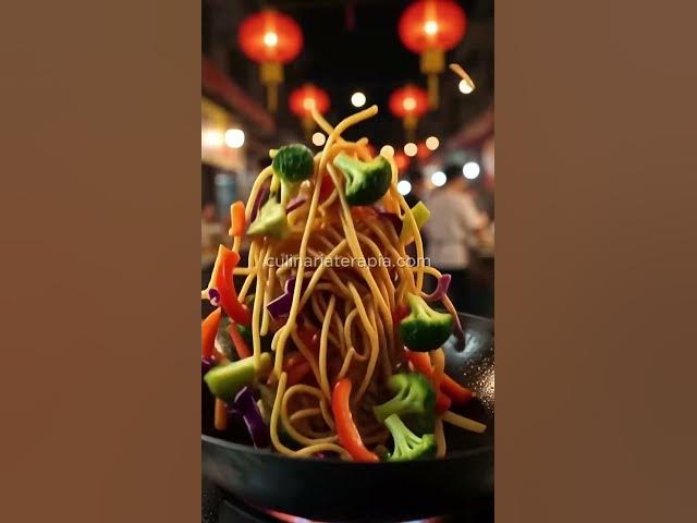 Video thumbnail for 🔥🐉 **Yakisoba Flamejante — O Dragão da Wok!** 🍜🌈
