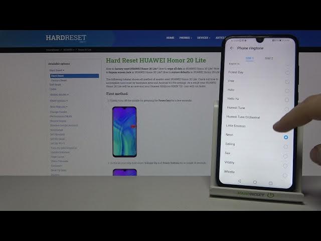 Video thumbnail for Listen to all Default Ringtones on HUAWEI HONOR 20 LITE - Ringtone List