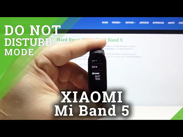 Video thumbnail for How to Activate Do Not Disturb Mode in XIAOMI Mi Band 5 – Silent Mode