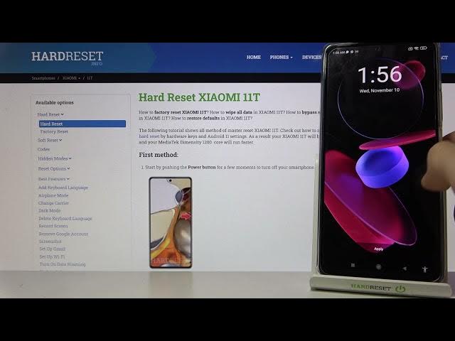 Video thumbnail for XIAOMI 11T Default Wallpapers Preview