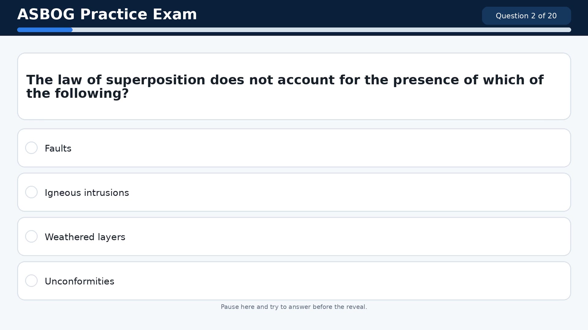 Video thumbnail for ASBOG Practice Exam