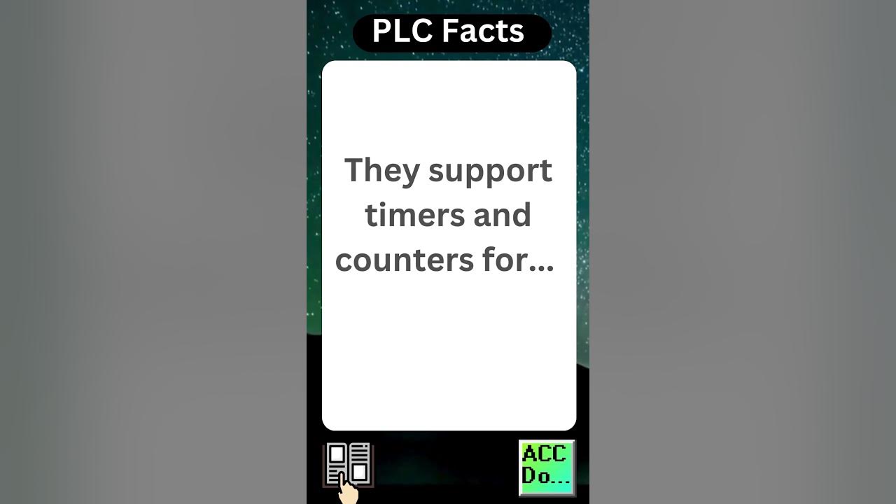 'Video thumbnail for PLC Facts - support timers and counters for...'