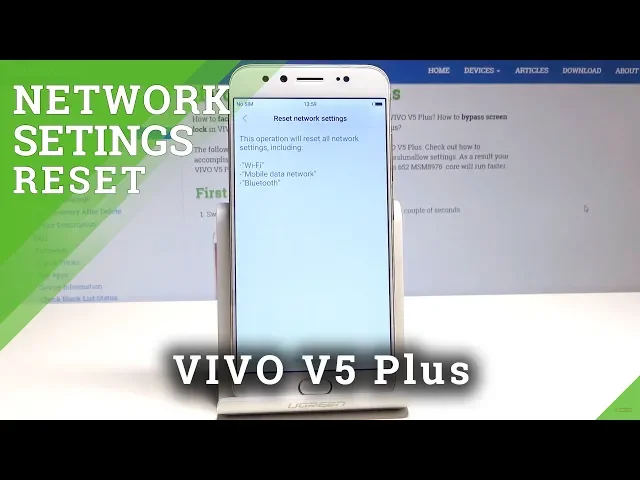 Video thumbnail for How to Reset Network Settings in VIVO V5 Plus - Fix Network Configuration