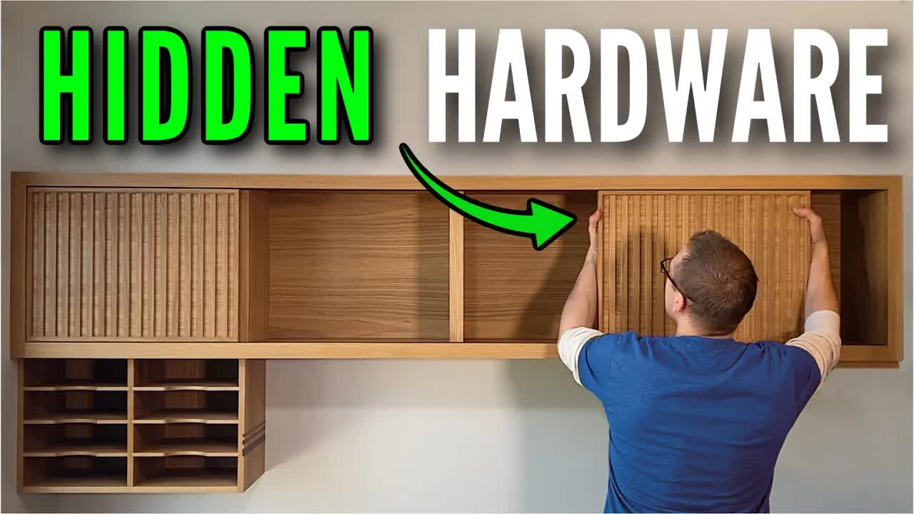 Video thumbnail for Home Office Built-in [PART 2]