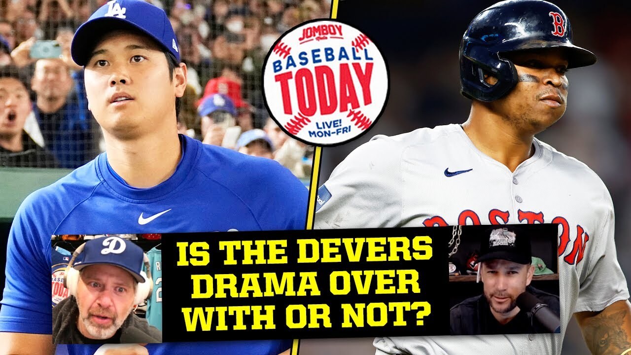 Video thumbnail for Is the Rafael Devers drama finally resolved or not yet? | Baseball Today