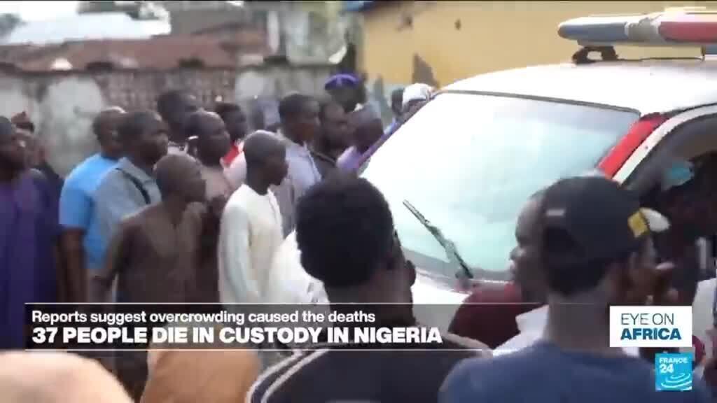 Video thumbnail for 37 die in Nigerian custody: Reports blame overcrowding, government disputes claim