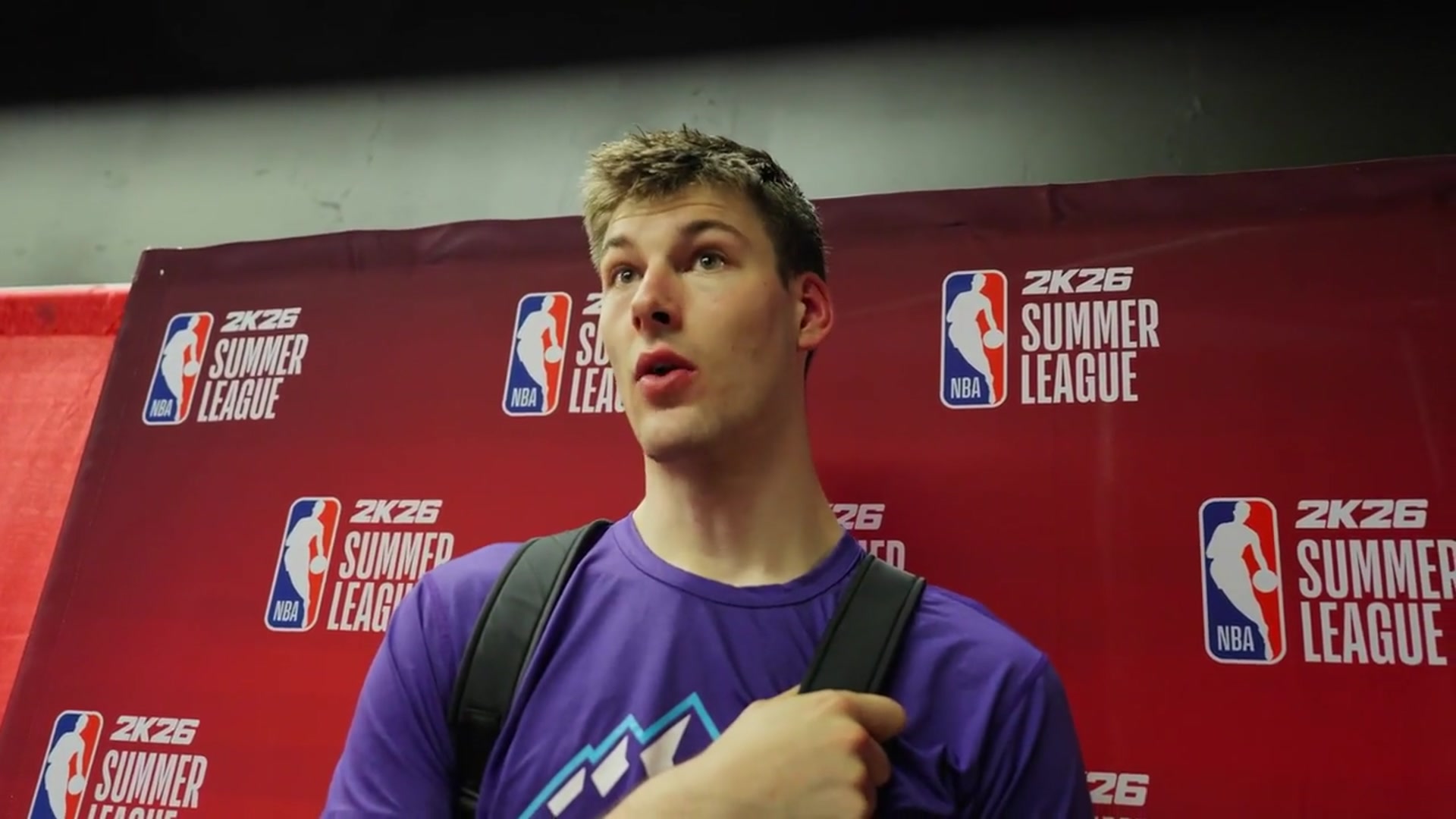 'Video thumbnail for Kyle Filipowski Ready to do Whatever It Takes for Utah Jazz'