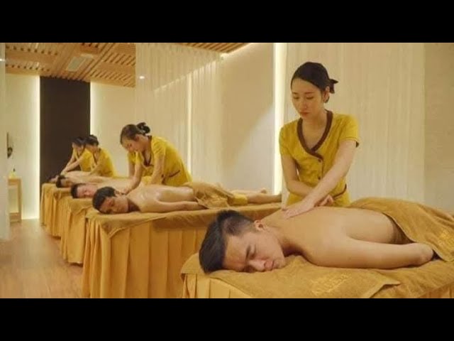 Video thumbnail for Japanese Hot Oil Massage, Japanese Massage Relaxing Muscl and Relieving Stress Full