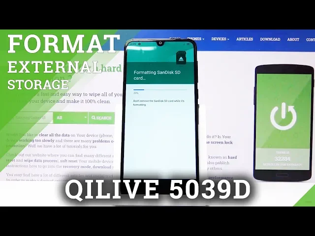 Video thumbnail for How to Format SD in QILIVE 5039D – Erase Memory Storage