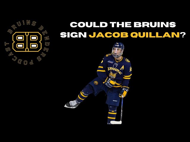 'Video thumbnail for Benders: Could the Bruins sign Jacob Quillan?'