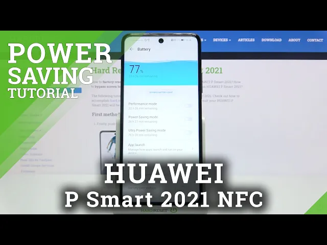 Video thumbnail for How to Enable Power Saving Mode on HUAWEI P Smart 2021 NFC – Turn On Power Saving Mode