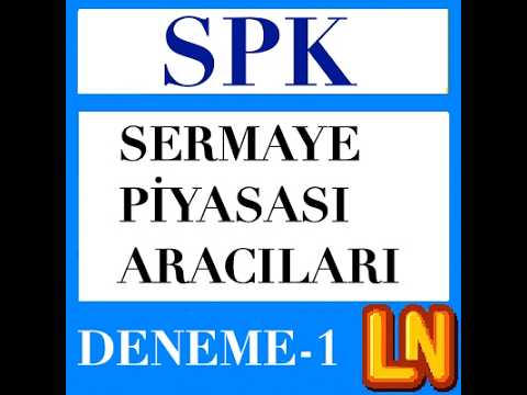 Video thumbnail for Sermaye Piyasası Araçları 2026 Deneme 1