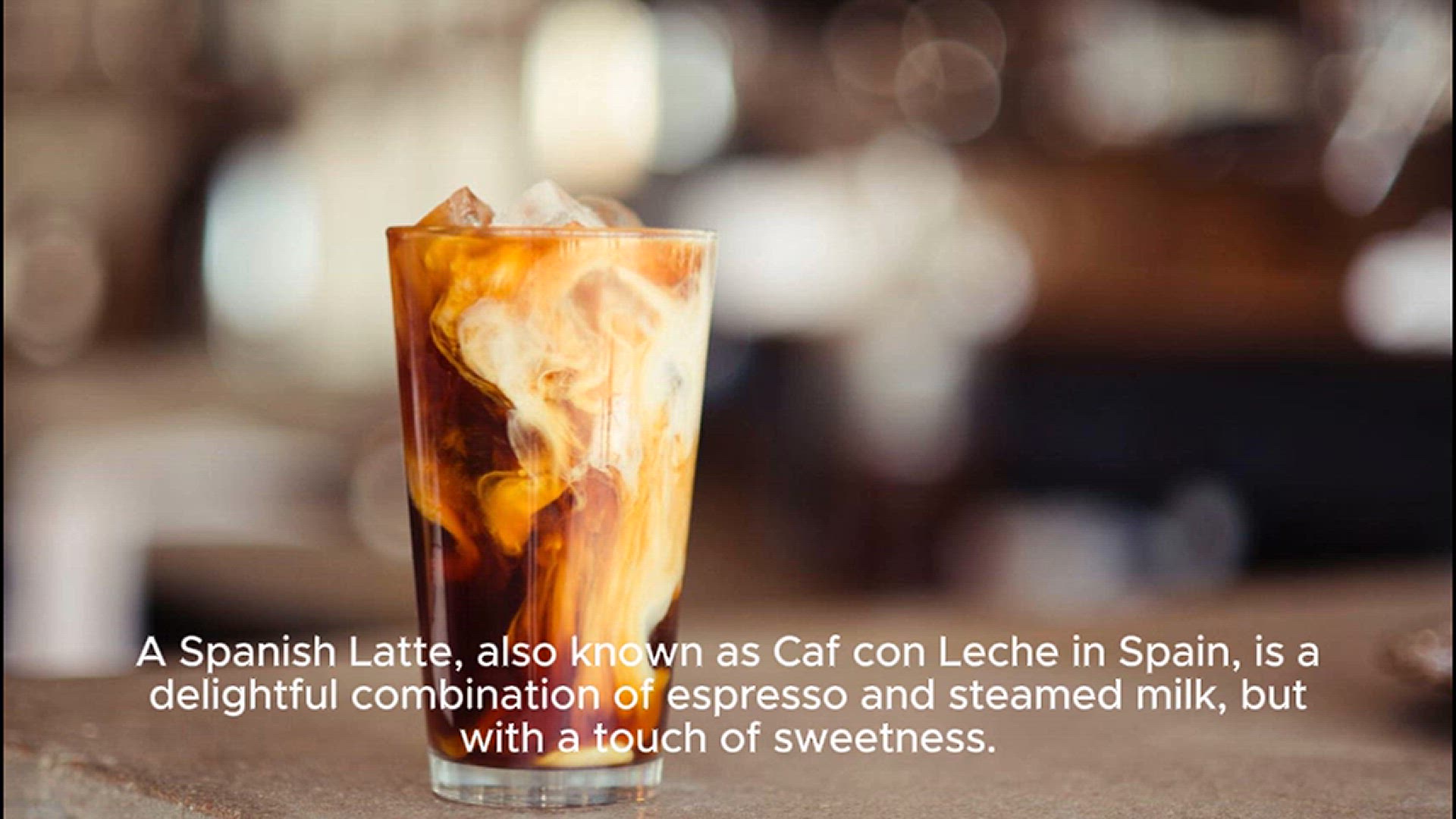 Video thumbnail for Spanish latte recipe