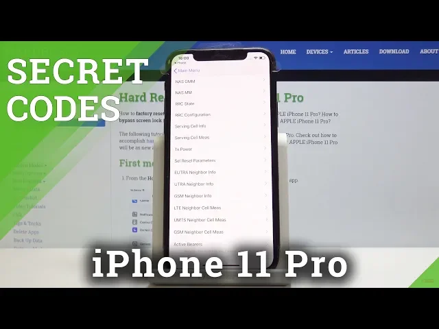Video thumbnail for iPhone 11 Pro Secret Codes / Hidden Features / Advanced Info