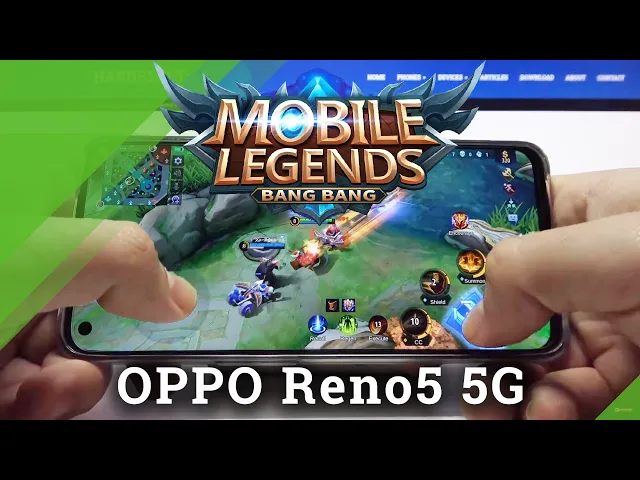 Video thumbnail for Oppo Reno5 5G - Mobile Legends on Ultra HD Settings