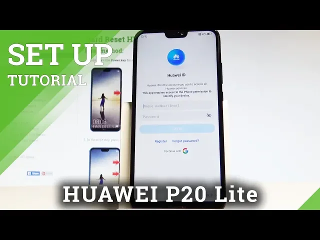 Video thumbnail for How to Set Up HUAWEI P20 Lite - EMUI Activation & Configuration |HardReset.Info